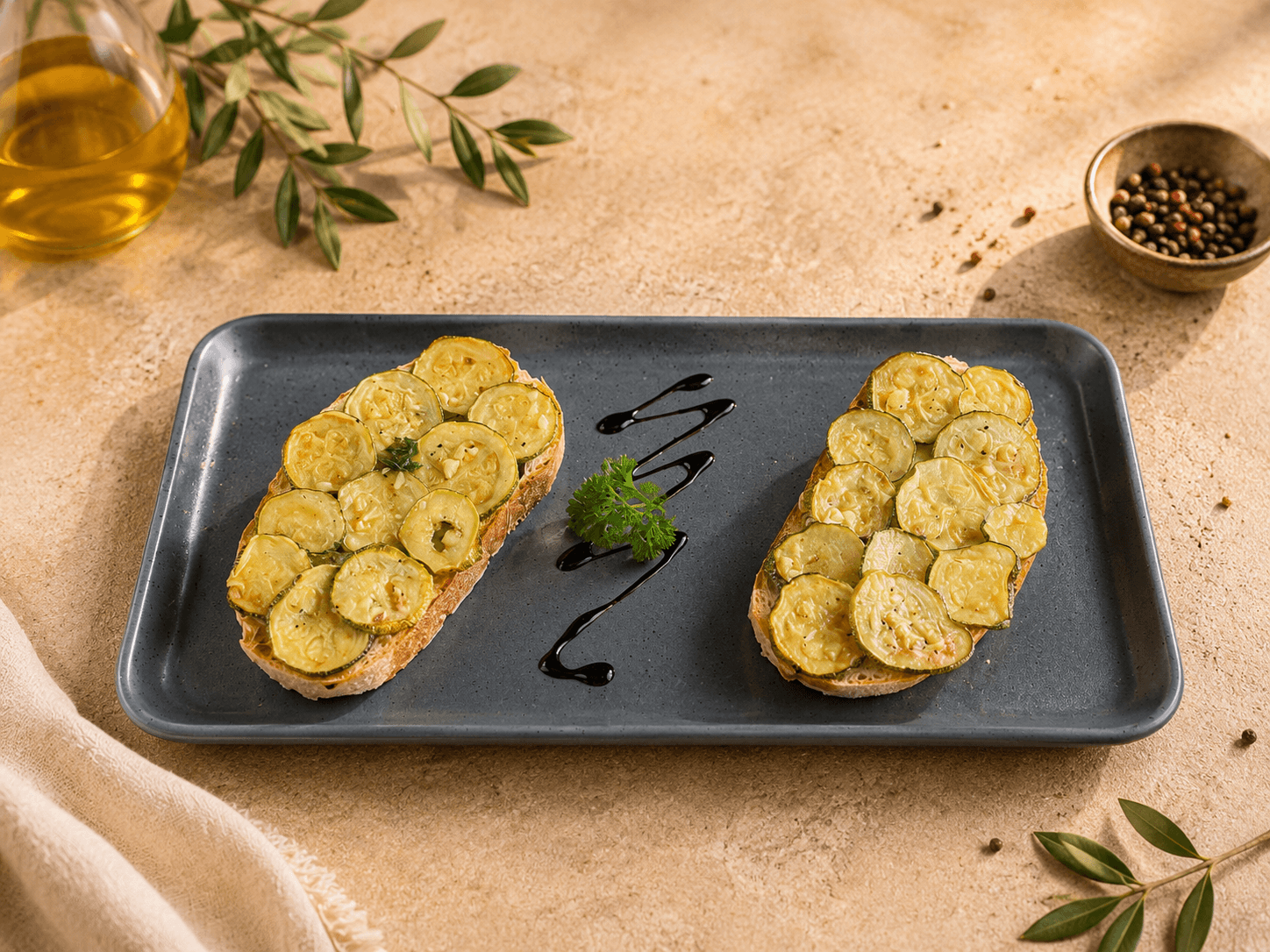 Bruschetta alle Zucchine