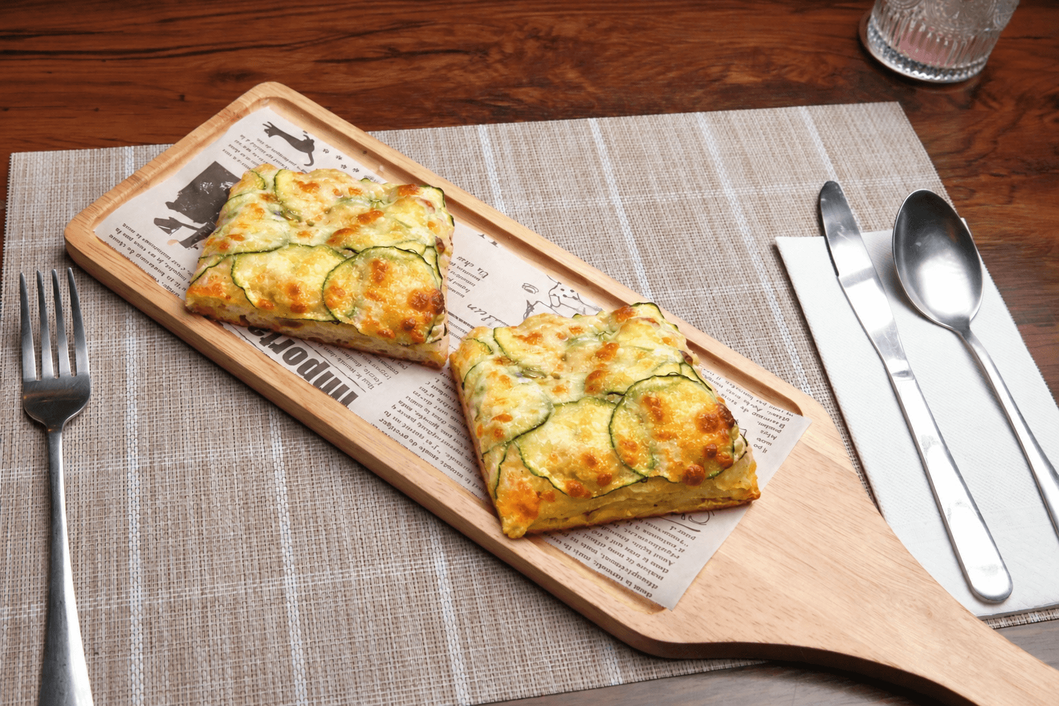 Crostino alle Zucchine